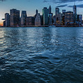 Manhattan Cityscape Under The Sunset - V